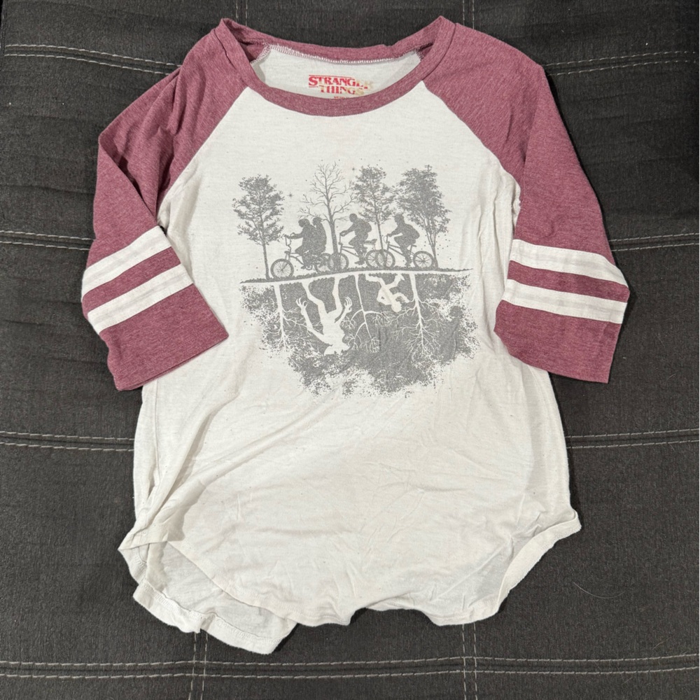 Small Woman’s Stranger Things Shirt